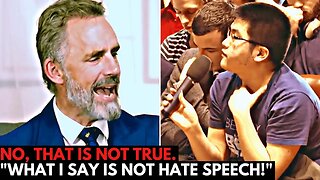 Jordan Peterson Leaves Student SPEECHLESS on Free Speech!