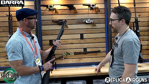 Replica Airguns SHOT Show 2026 Barra Booth