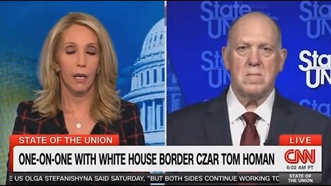 Tom Homan Hammers Dana Bash Trying To Run Cover For Somalian Fraud! 12-7-2025