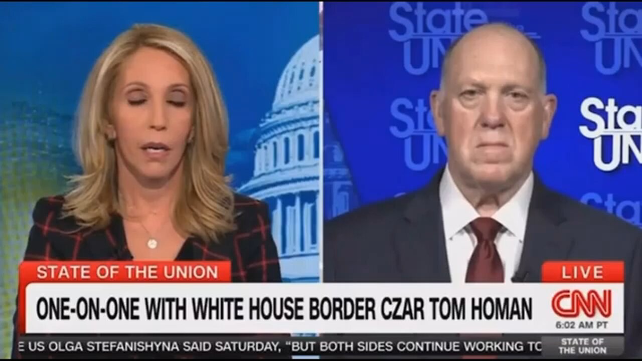 Tom Homan Hammers Dana Bash Trying To Run Cover For Somalian Fraud! 12-7-2025