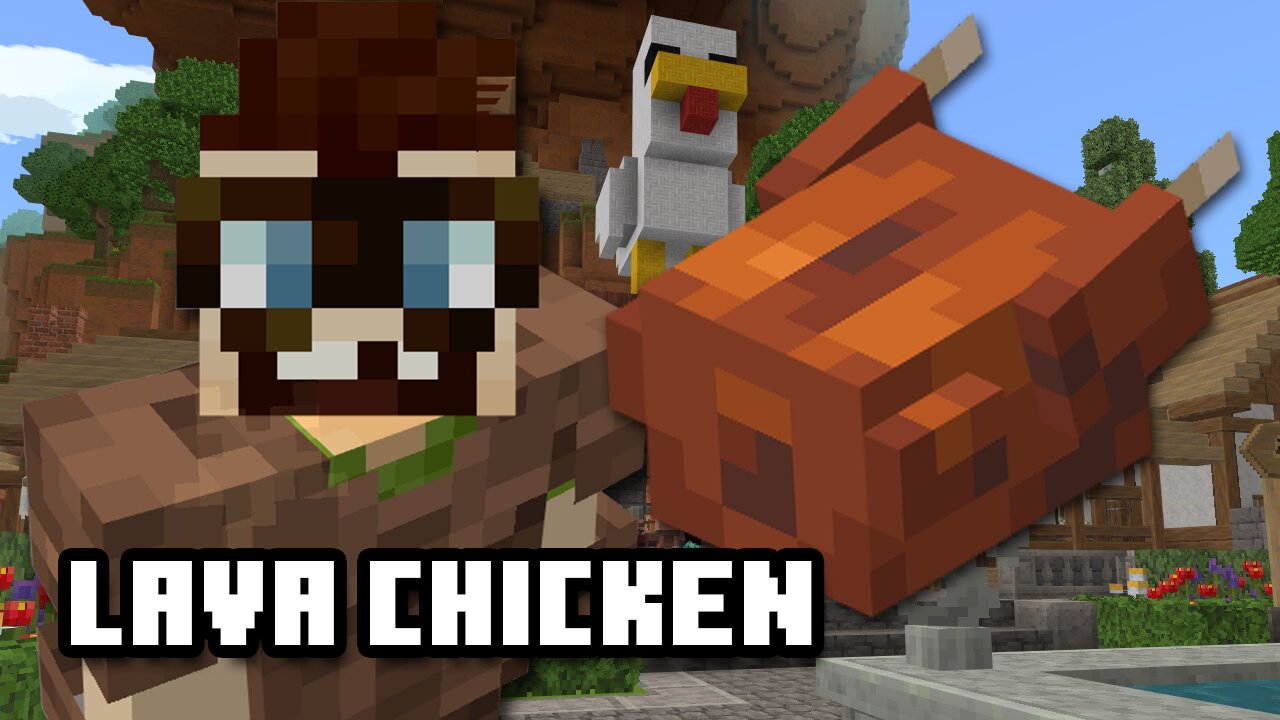 How to get the Lava Chicken in the Minecraft Movie Event Server! [Guide]
