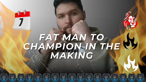 Day 7 Fat to Fit Champion in The Making