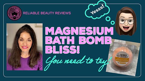 Magnesium Bath Bomb Bliss! You Need to Try!