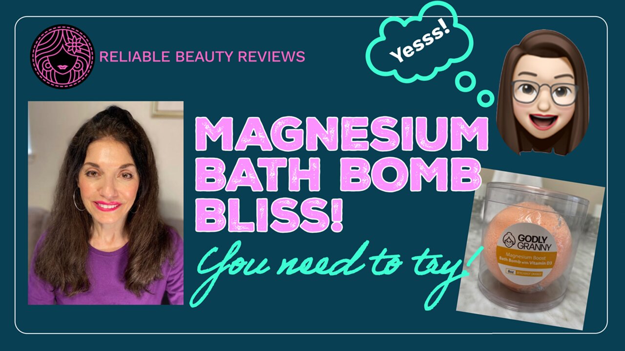 Magnesium Bath Bomb Bliss! You Need to Try!