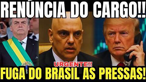 Urgente! TRUMP DECRETA PRISÃO IMEDIATA!! ALEXANDRE DE MORAES DESESPERADO! RENÚNCIA A QUALQUER MOMENT