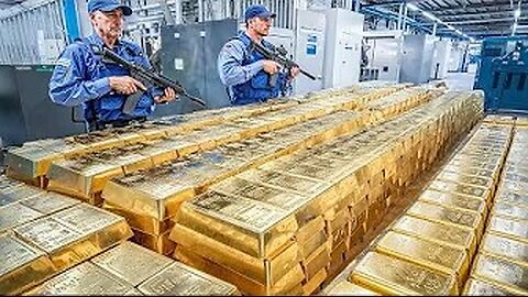 How 99% Pure Gold is Made - Inside Secret Gold Factory