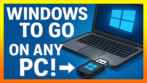 Plug & Play Windows To Go – Boot Windows from USB Flash Drive on Any PC