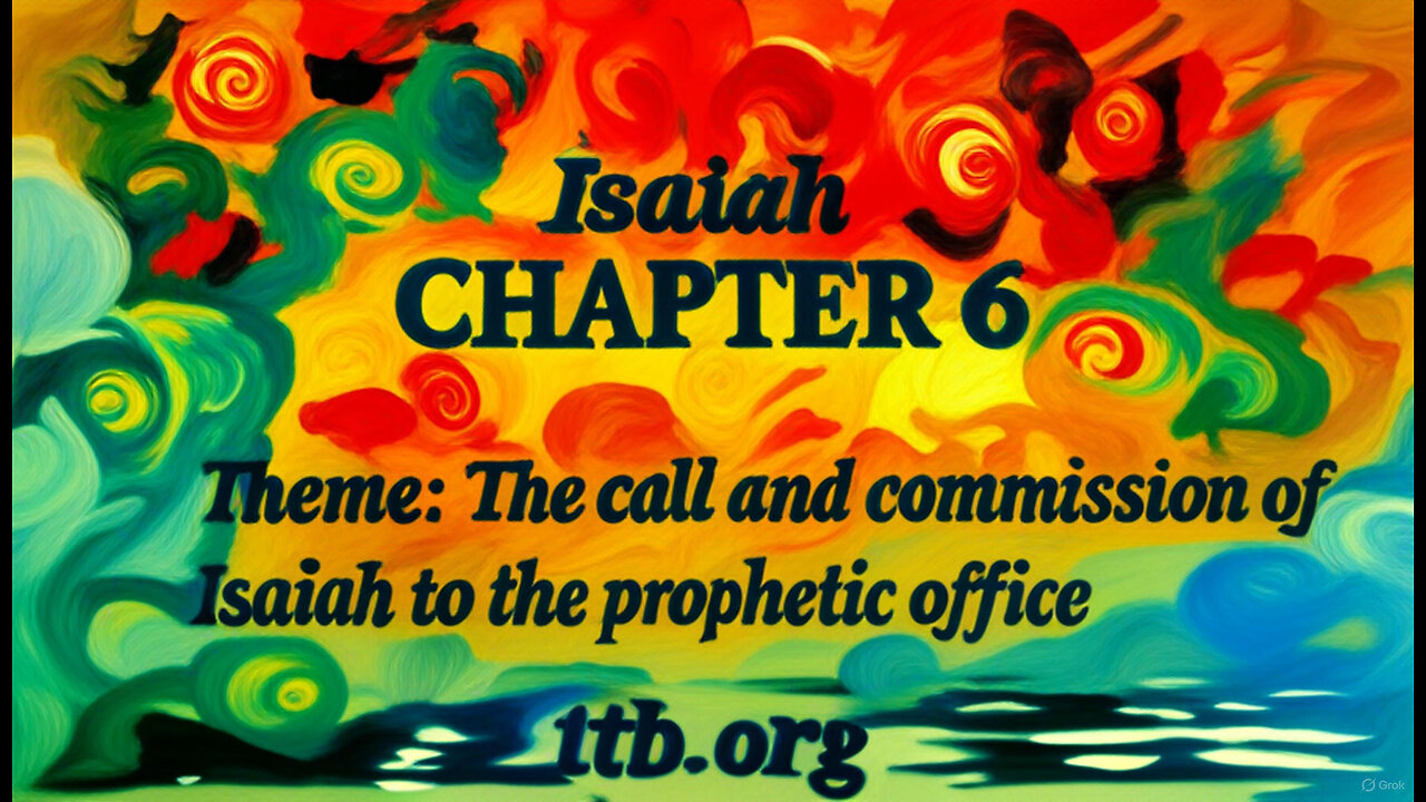 Isaiah Chapter 6 (Bible Study)