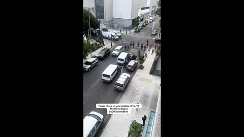 Hollywood, earlier this morning
