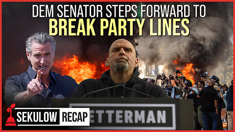 Democrat Senator Steps Forward to Break Party Lines