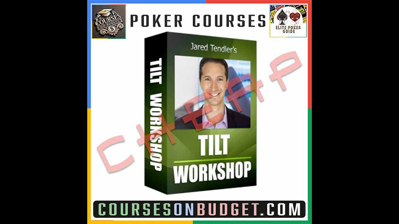 Jared Tendler Eliminating Tilt Workshop