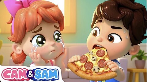 Family Pizza Party Songs | Cam & Sam Cam & Sam - Kids Songs & Nursery Rhymes Sharing is Caring