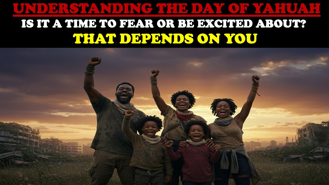 UNDERSTANDING THE DAY OF YAHUAH: IS IT A TIME TO FEAR OR BE EXCITED ABOUT? THAT DEPENDS ON YOU