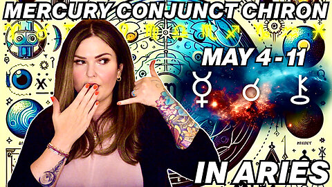 Mercury Conjunct Chiron in Aries | All 12 Signs