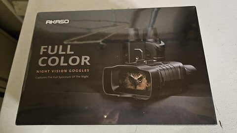 AKASO Seemor 200. Night Vision Goggles. Turning night into day!