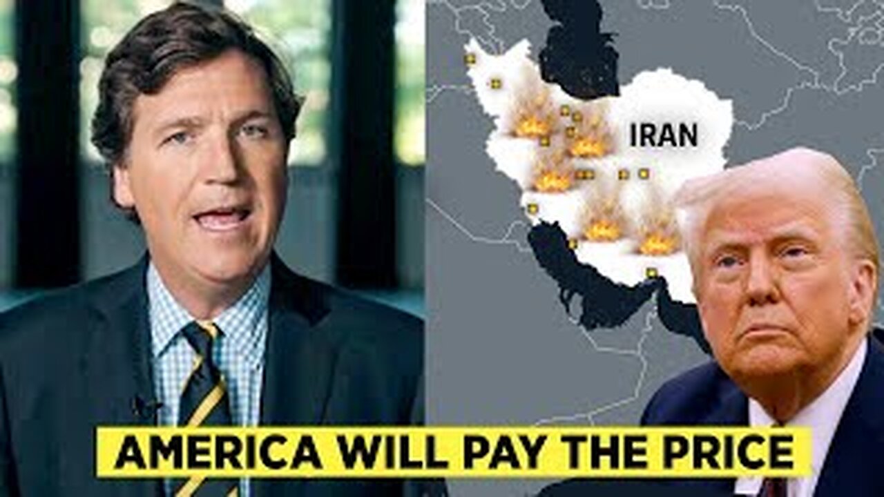 Tucker Carlson Warns Trump Not To Bomb Iran