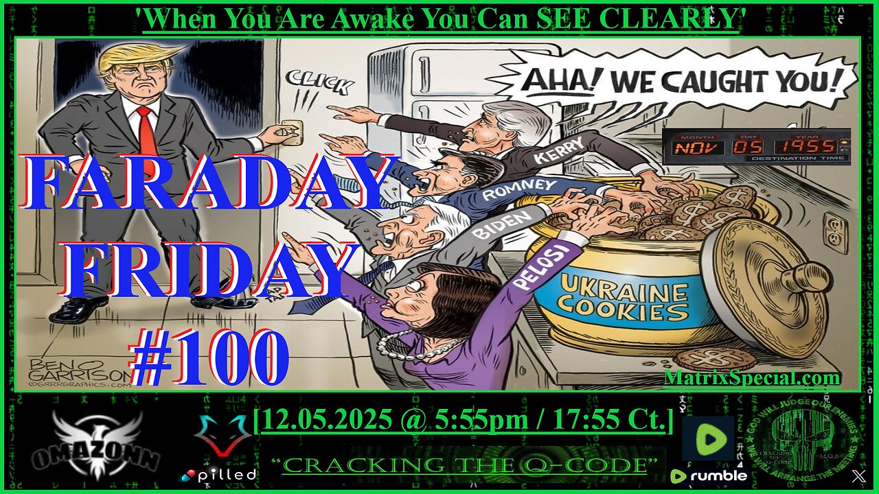 FARADAY FRIDAY #100 - 'When You Are Awake You Can SEE CLEARLY' - Is this the -END-?