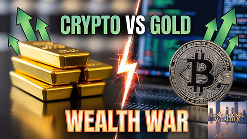 Crypto vs Gold: The Ultimate Wealth War | Which Builds More Wealth in 2024?