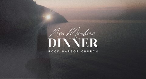 Welcome to Rock Harbor Church New Members Night | 2025