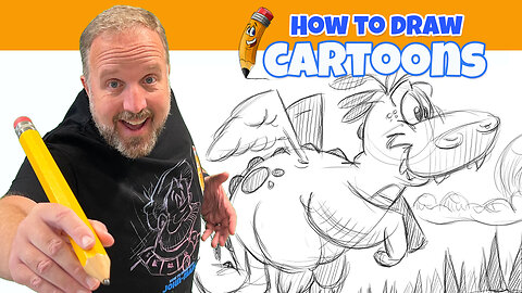 How to Draw a Cute Cartoon Flying Dragon