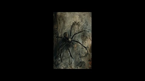 Nine Spiders Spinning
