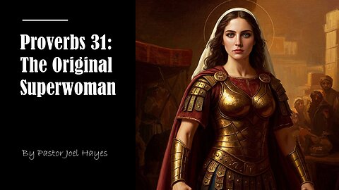Proverbs 31: The Original Superwoman | Pastor Joel Hayes