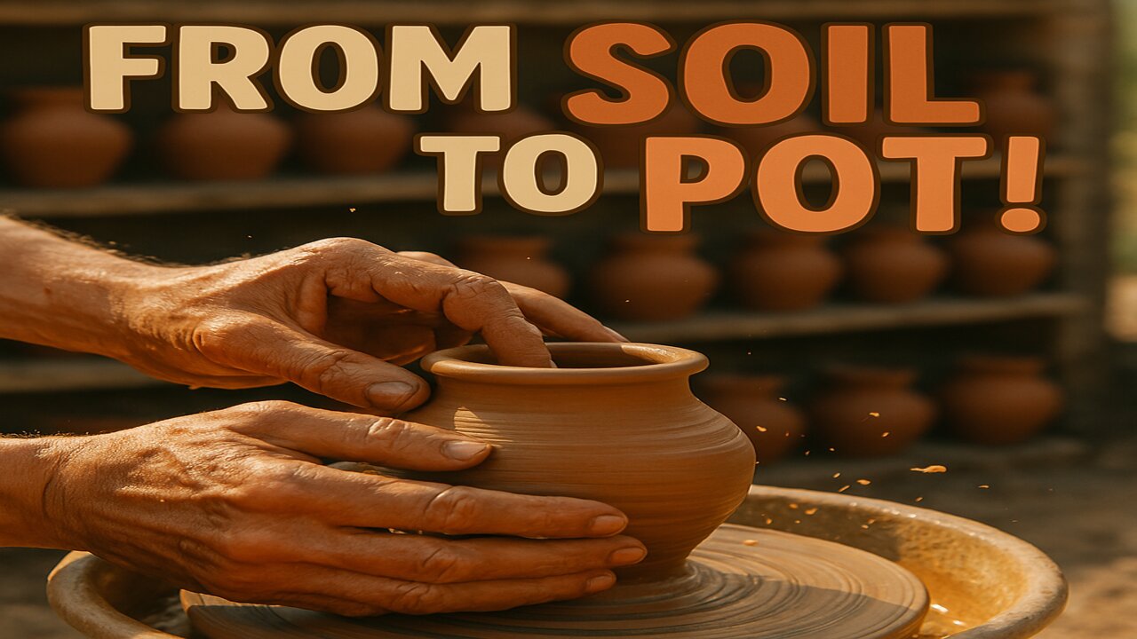 This is the process of making amazing clay pots