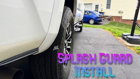 Toyota Tacoma Mud splash guards