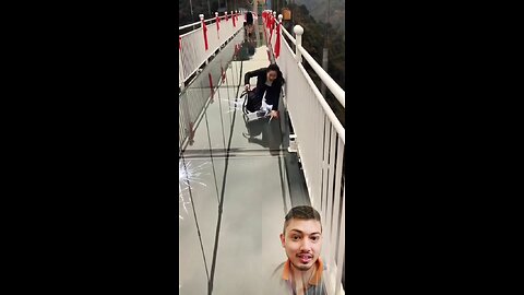Is the glass bridge in China real?