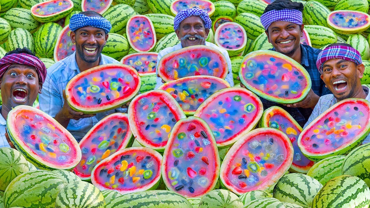 Watermelon Jelly/ Fresh colourful jelly