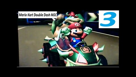 Mario Kart Double Dash 50cc NGC {3} - Choose Bowser And Mario For This Time