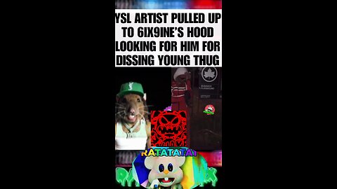 #YSL artist #1900Astro pulled up to #6ix9ine ’s hood looking him for dissing #YoungThug #dawaxfax