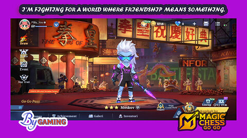 I'm fighting for a world where friendship means something.