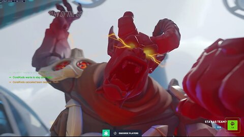 I love playing Winston. I even got the Play Of The Game