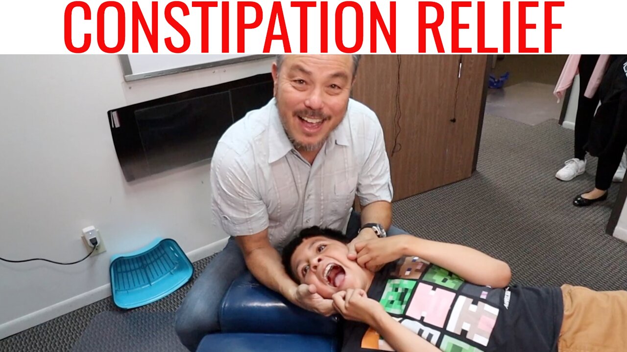 10 y/o Screams – Back Pain, Headaches & Constipation Relief! - 1/3