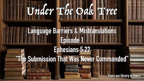 UTOT Language Barriers & Mistranslations Episode 1
