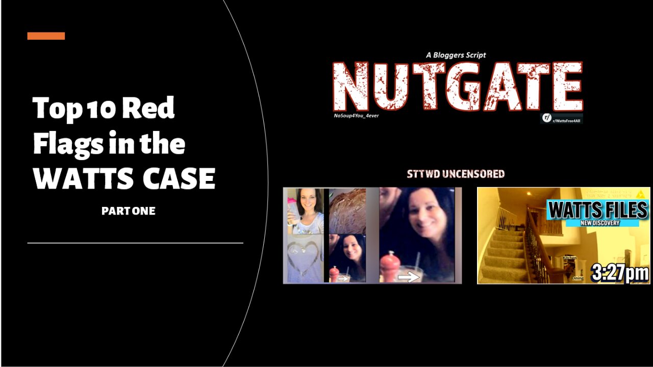 CHRIS WATTS CASE - TOP 10 RED FLAGS IN THIS CASE - PART 1