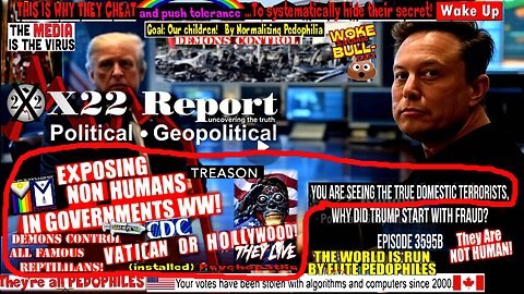 Ep 3595b - You Are Seeing The True Domestic Terrorists, Why Did Trump Start With Fraud?