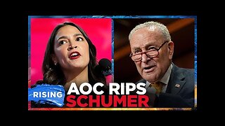 AOC, Crockett SHRED Chuck Schumer Over SUPPORTING GOP Bill; Trump PRAISES House Minority Leader