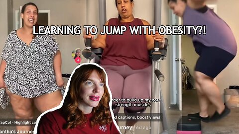 Sammy Bry Is Disappointed To Not Have "Sk!nny and Toned" Legs After 150lbs Fat Loss