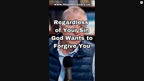 God Wants To Forgive You