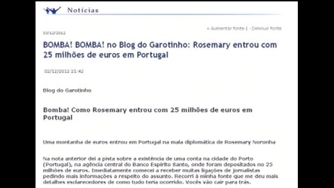 Lula, Rosemary e os 25 milhões de euros! - 19/06/2016