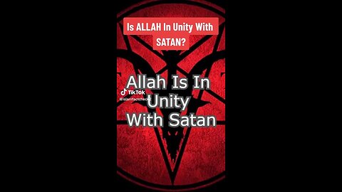 ALLAH IS SATAN! #Rob Christian #Al Fadi