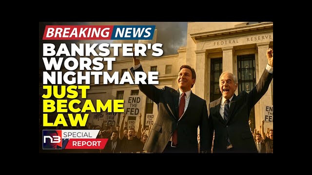 Breaking: The Law That Just Passed Is Every Bankster's Nightmare And Ron Paul Can't Stop Cheering