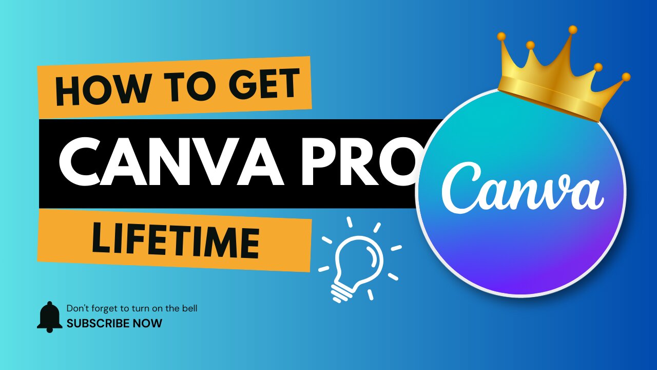 Get Canva Pro for FREE Forever - Zero Payment Required!