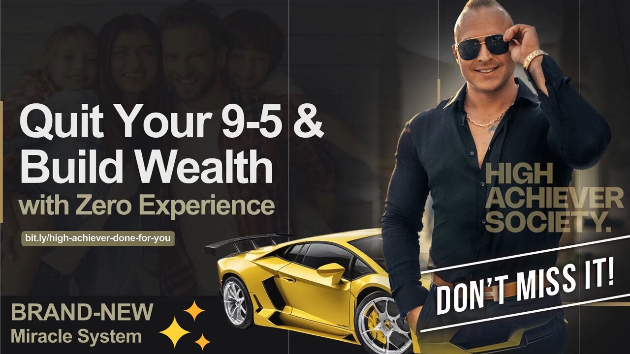 BRAND-NEW Miracle 2025 System: Quit Your 9-5 & Build Wealth with Zero Experience – Join FREE Today!