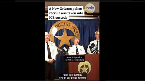 DEI Dem run New Orleans Police CAUGHT AGAIN Hiring Illegal Aliens as Cops