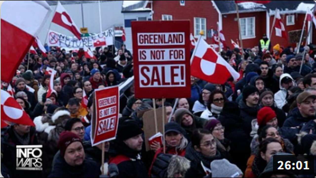 🚨Alex Jones Issues Emergency Message To Trump: Don't Make The Same Mistake With Greenland That You Made With Canada!!!