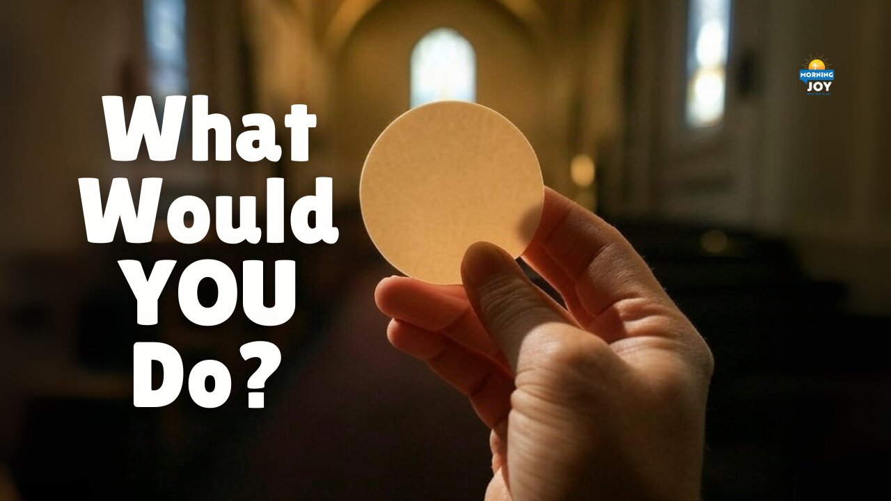 Should You Confront Someone Stealing the Eucharist?