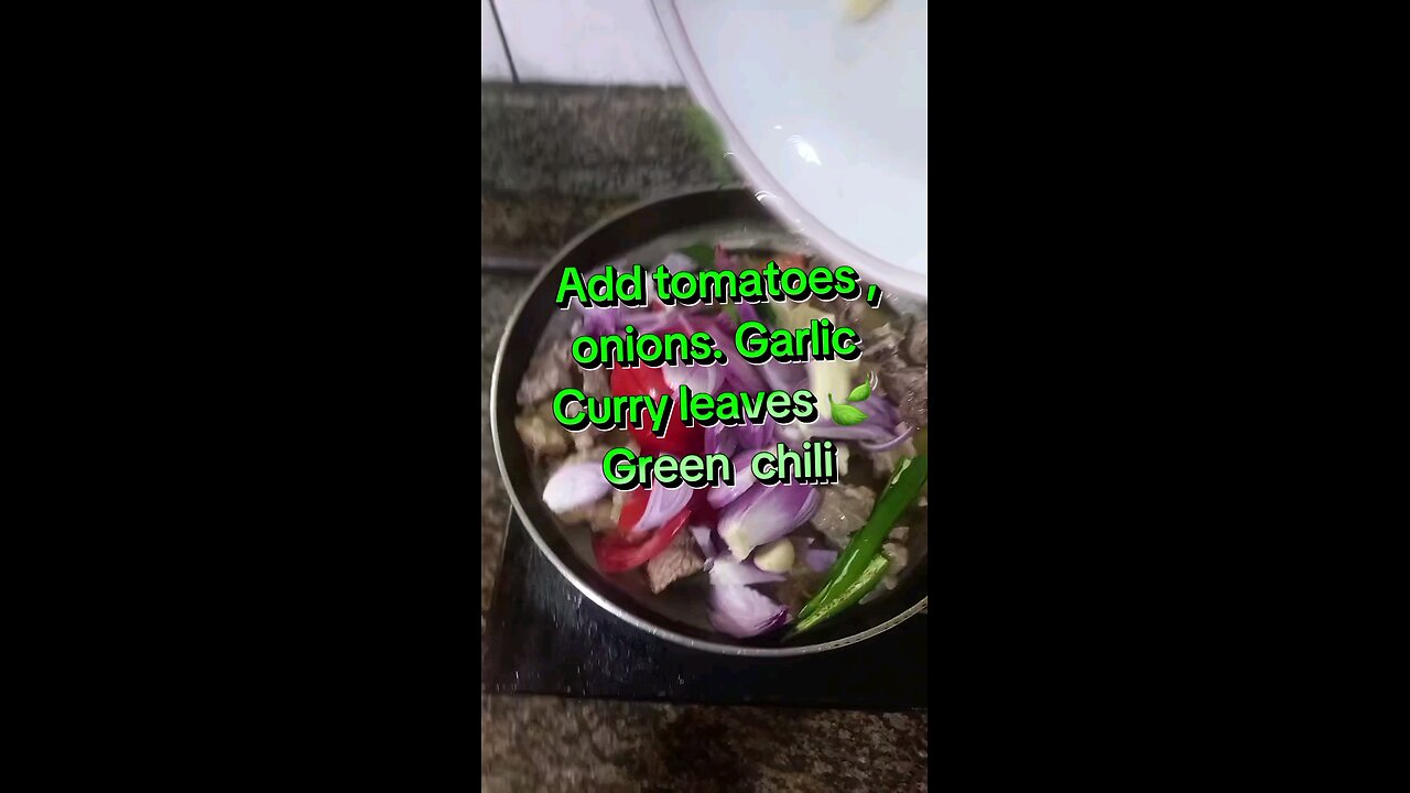 Lamb cook with Spinach,carrots, Long Beans